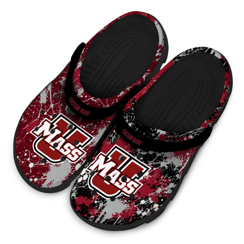 umass-minutemen-clog-custom-splatter-splash-red-black-latest-model.webp