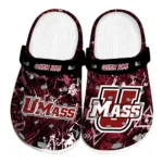 UMass Minutemen Clogs - Customized Graffiti Burst Red Black 1 umass-minutemen-clog-customized-graffiti-burst-red-black-best-selling.webp