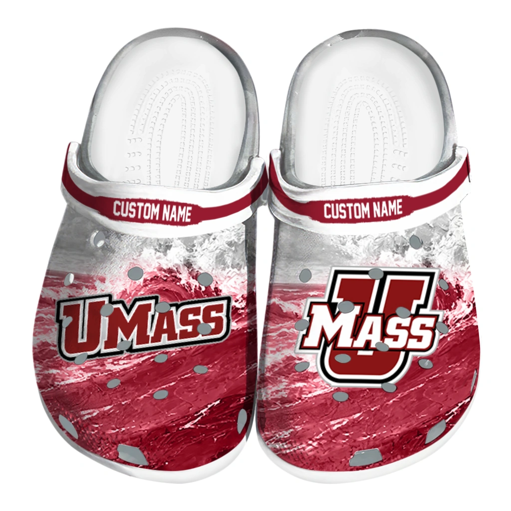 umass-minutemen-clog-customized-wave-swirl-red-white-best-selling.webp umass minutemen clog customized wave swirl red white best selling