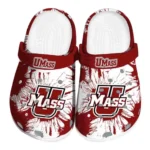 UMass Minutemen Clogs - Splatter Graphics 1 Umass Minutemen Clogs Splatter Graphics Best Selling