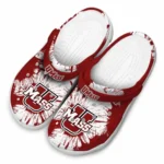 Umass Minutemen Clogs Splatter Graphics Best Selling