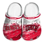 UNLV Rebels Clogs - Personalized Wave Swirl Red White 1 unlv-rebels-clog-personalized-wave-swirl-red-white-best-selling.webp
