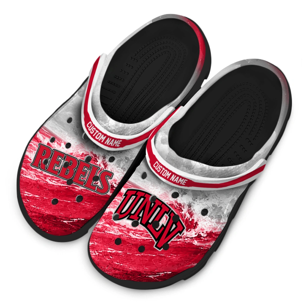 unlv-rebels-clog-personalized-wave-swirl-red-white-latest-model.webp