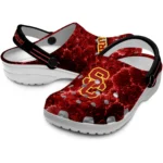 usc-trojans-clog-customized-cracked-energy-red-black-best-selling.webp