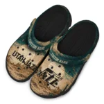 utah-jazz-clog-personalized-cracked-landscape-fir-green-beige-best-selling.webp