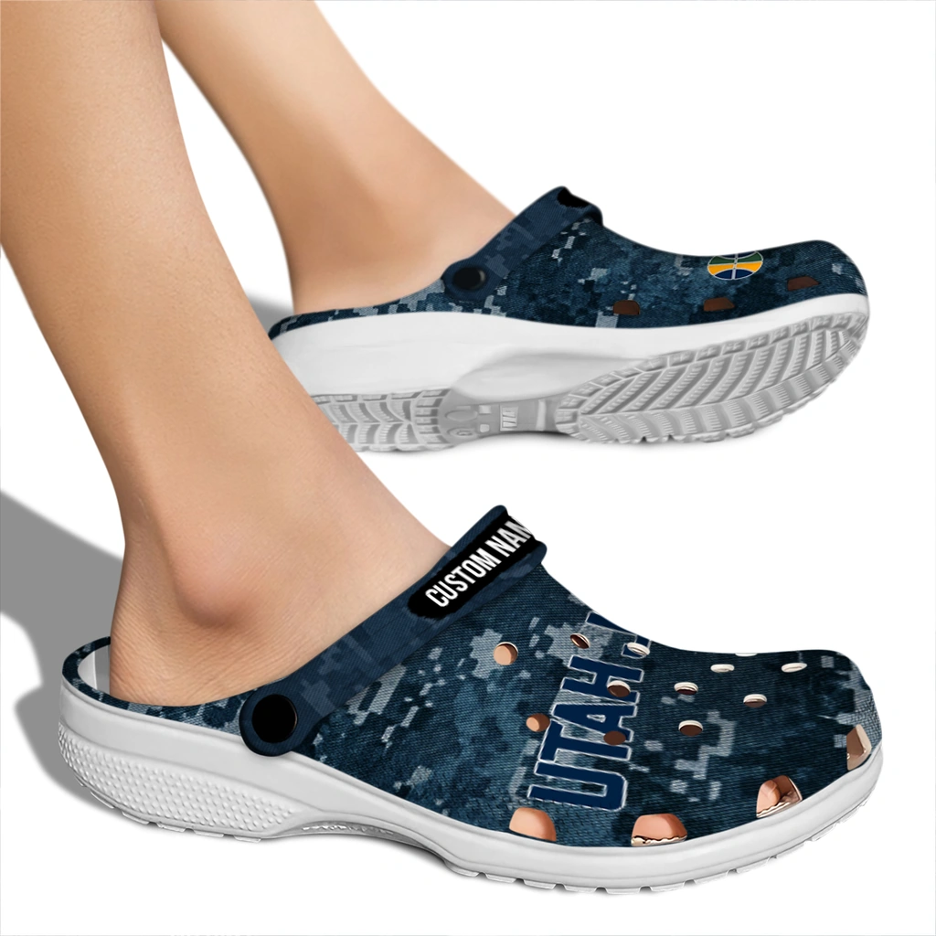 utah-jazz-clog-personalized-digital-camo-navy-fashion-forward.webp