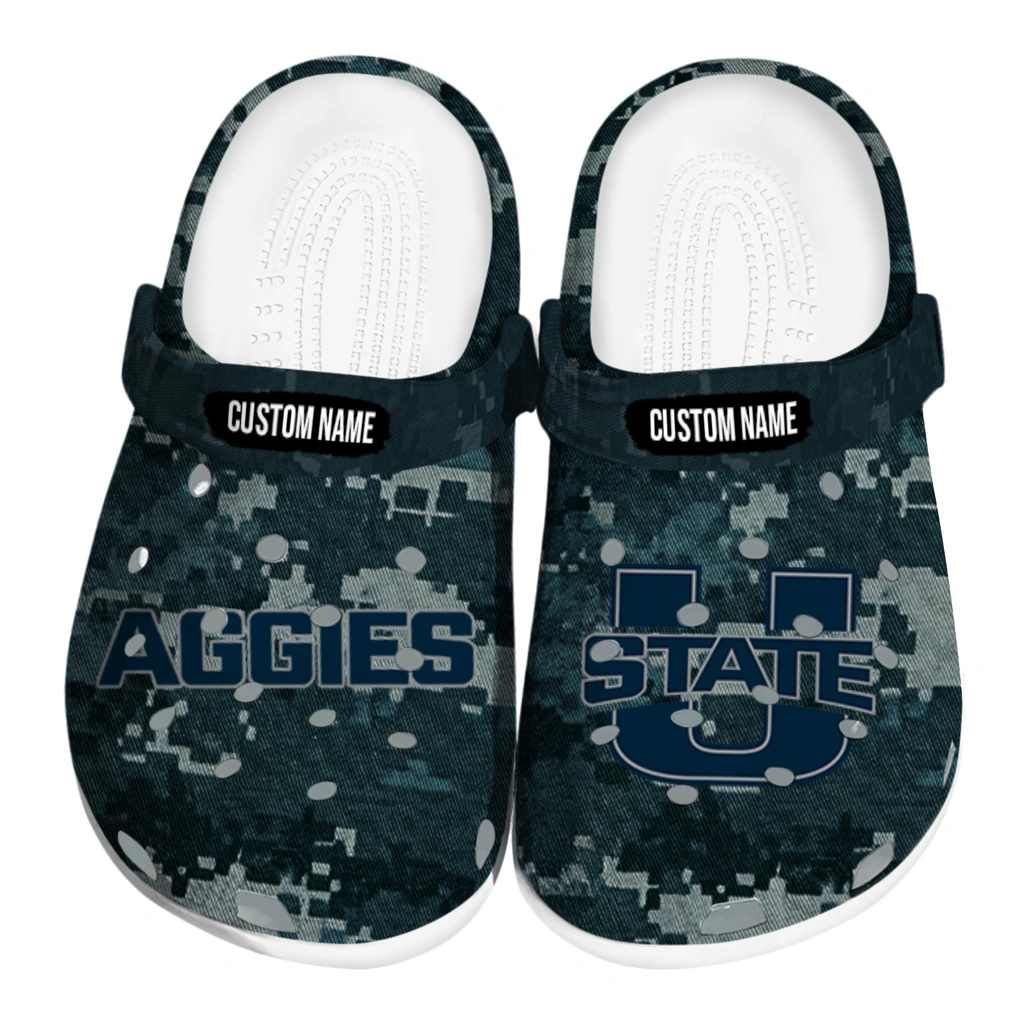 utah-state-aggies-clog-custom-digital-camo-navy-best-selling.webp utah state aggies clog custom digital camo navy best selling