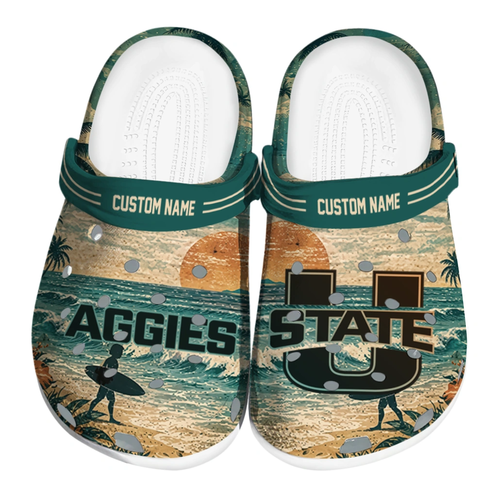 utah-state-aggies-clog-customized-wave-scene-fir-green-best-selling.webp utah state aggies clog customized wave scene fir green best selling