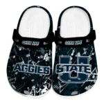 Utah State Aggies Clogs - Personalized Graffiti Burst Navy Black 1 utah-state-aggies-clog-personalized-graffiti-burst-navy-black-best-selling.webp