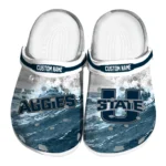 Utah State Aggies Clogs - Personalized Wave Swirl Navy White 1 utah-state-aggies-clog-personalized-wave-swirl-navy-white-best-selling.webp