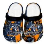 UTEP Miners Clogs - Customized Splatter Splash Blue Black 1 utep-miners-clog-customized-splatter-splash-blue-black-best-selling.webp