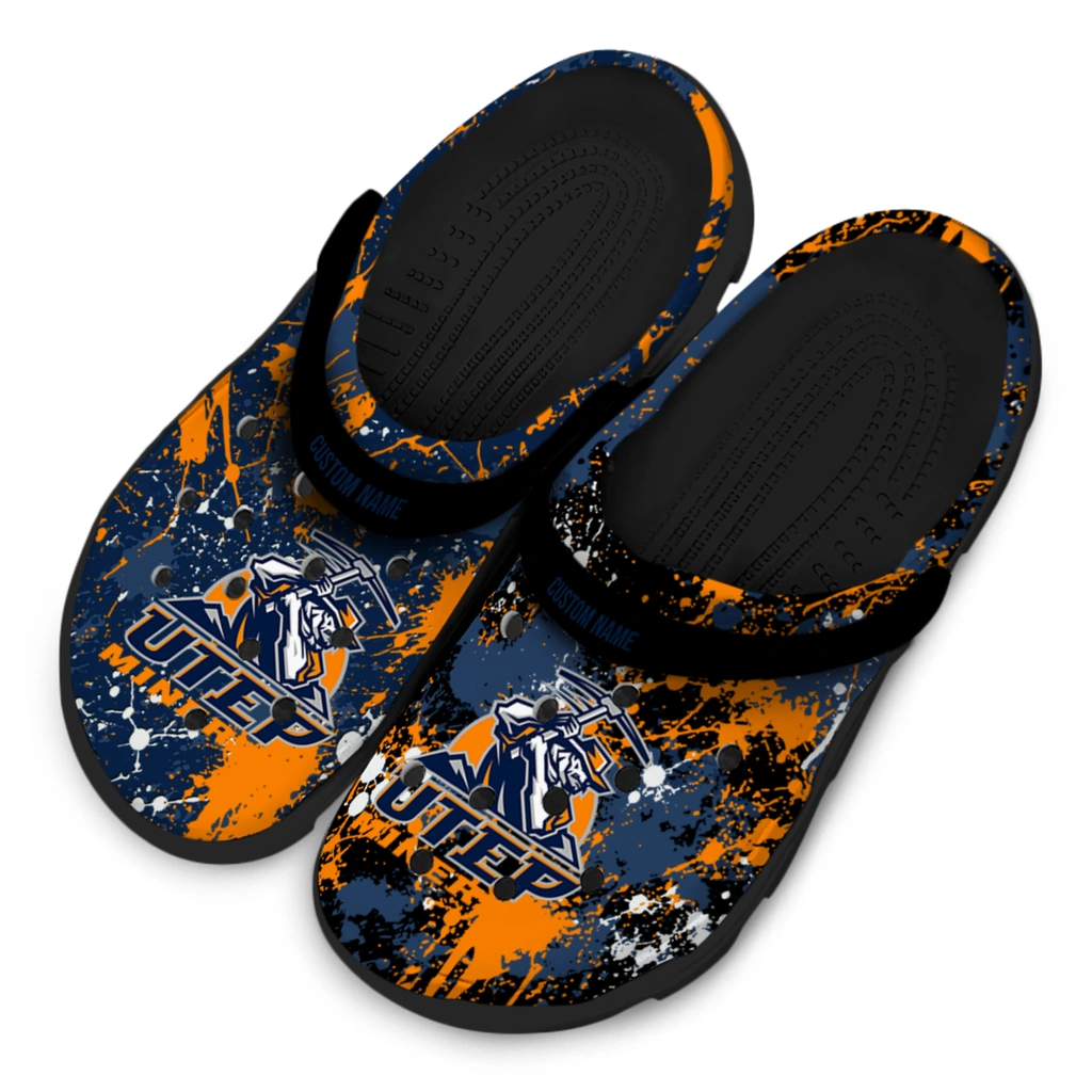 utep-miners-clog-customized-splatter-splash-blue-black-latest-model.webp