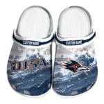 UTSA Roadrunners Clogs - Customized Wave Swirl Orange White 1 utsa-roadrunners-clog-customized-wave-swirl-orange-white-best-selling.webp