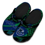 vancouver-canucks-clog-customized-checkered-streaks-blue-black-best-selling.webp