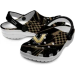 Vanderbilt Commodores Clogs – Customized Circuit Geometry Black 1