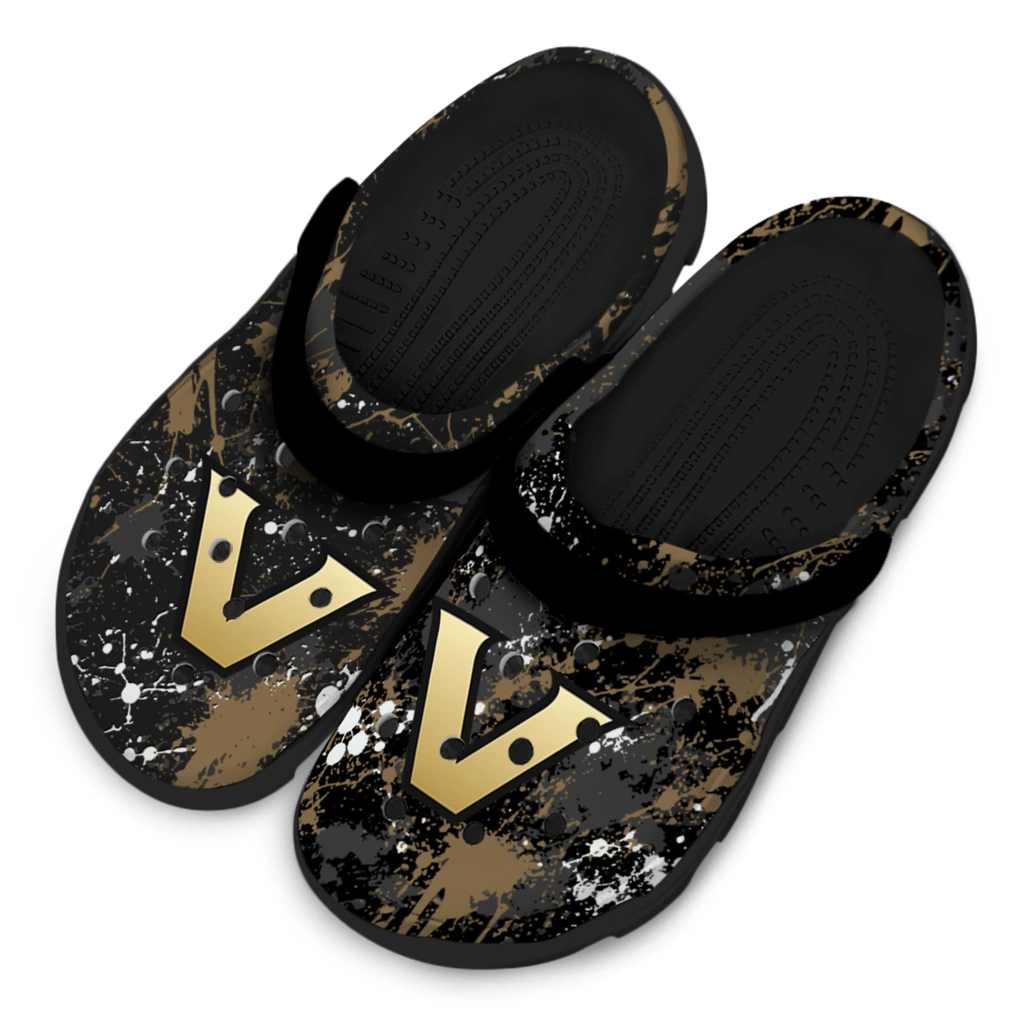 vanderbilt-commodores-clog-personalized-splatter-splash-black-latest-model.webp