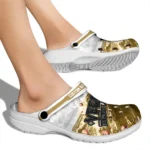 vegas-golden-knights-clog-personalized-wave-swirl-tan-white-best-selling.webp