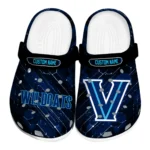 Villanova Wildcats Clogs - Personalized Circuit Geometry Navy Black 1 villanova-wildcats-clog-personalized-circuit-geometry-navy-black-best-selling.webp