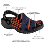 Virginia Cavaliers Clogs – Custom Circuit Geometry Blue Black 1