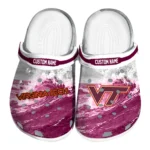 virginia-tech-hokies-clog-customized-wave-swirl-maroon-white-best-selling.webp