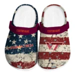 Virginia Tech Hokies Clogs - Personalized Distressed Stripes Maroon Red Blue 1 virginia-tech-hokies-clog-personalized-distressed-stripes-maroon-red-blue-best-selling.webp