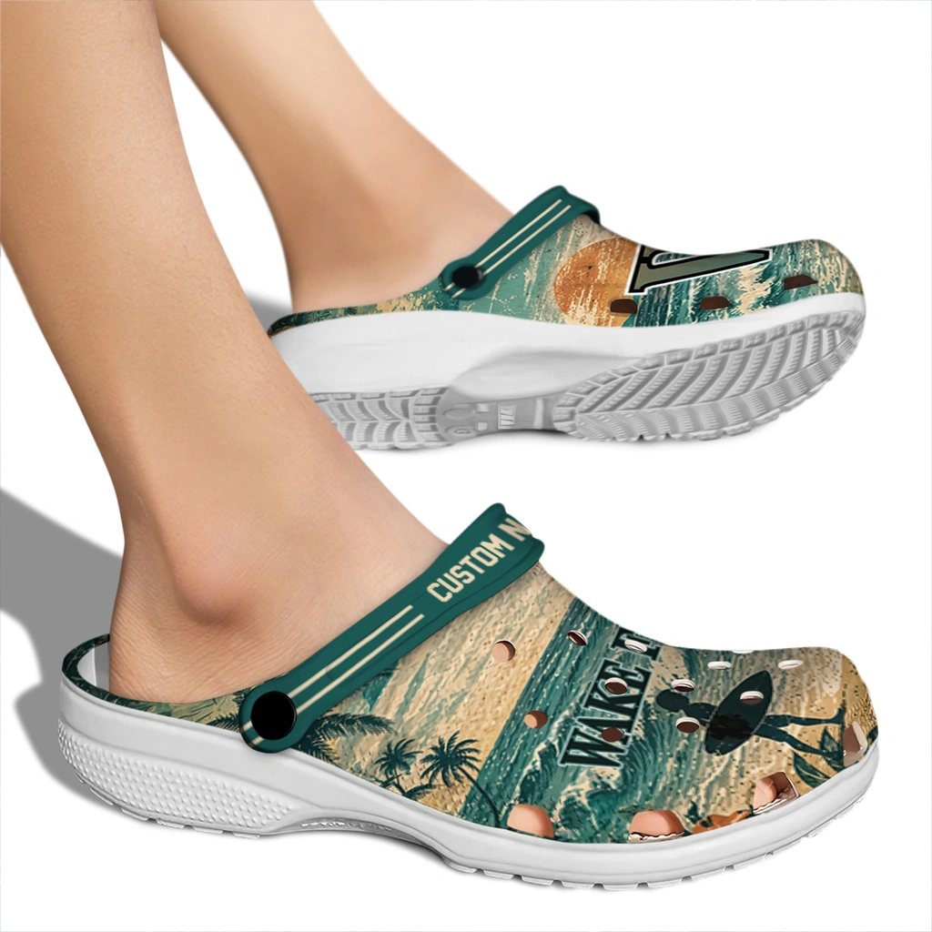 wake-forest-demon-deacons-clog-customized-wave-scene-fir-green-fashion-forward.webp