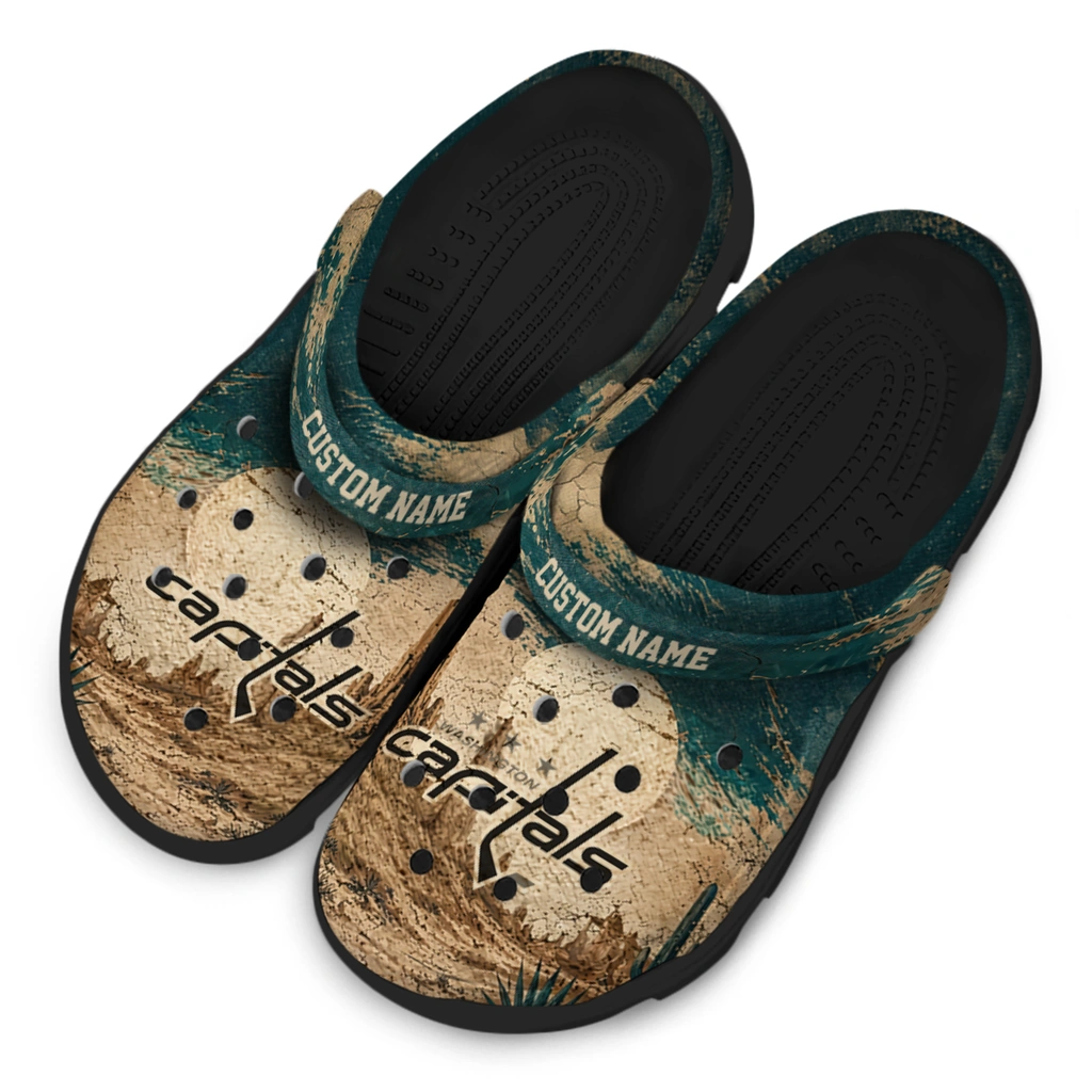 washington-capitals-clog-customized-cracked-landscape-fir-green-beige-latest-model.webp