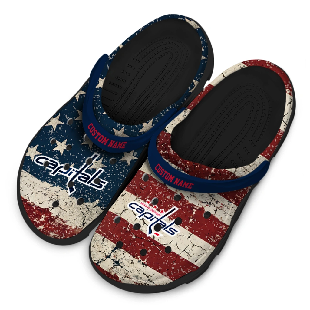 washington-capitals-clog-customized-distressed-stripes-blue-red-blue-latest-model.webp