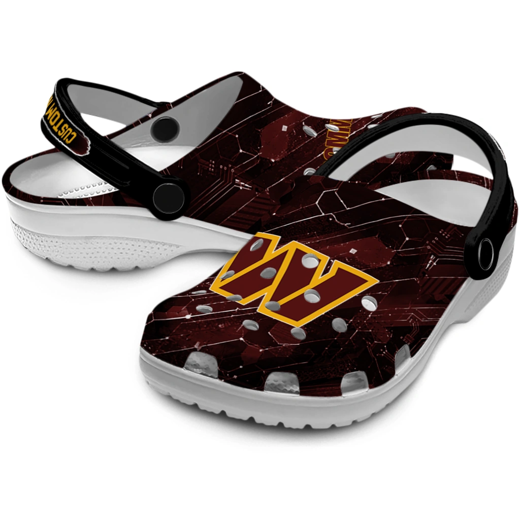 washington-commanders-clog-custom-circuit-geometry-burgundy-black-high-quality.webp