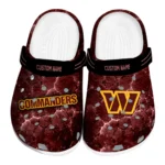 Washington Commanders Clogs - Customized Cracked Energy Burgundy Black 1 washington-commanders-clog-customized-cracked-energy-burgundy-black-best-selling.webp
