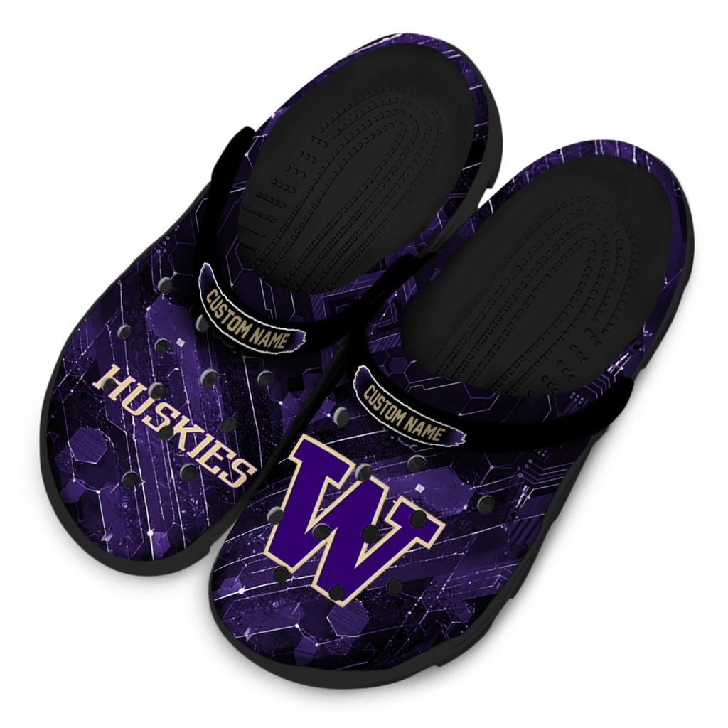 washington-huskies-clog-custom-circuit-geometry-purple-black-latest-model.webp