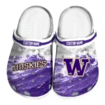 Washington Huskies Clogs - Personalized Wave Swirl Purple White 1 washington-huskies-clog-personalized-wave-swirl-purple-white-best-selling.webp