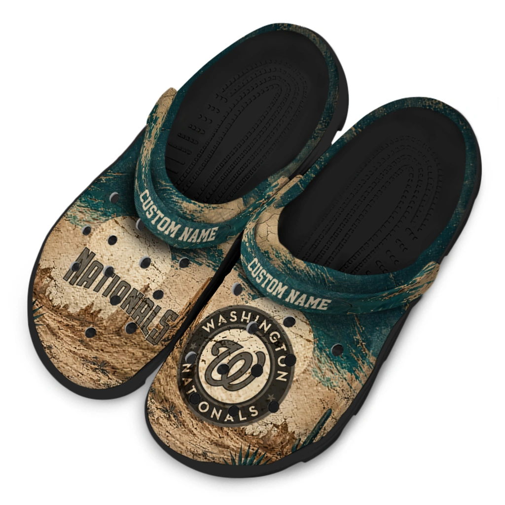 washington-nationals-clog-customized-cracked-landscape-fir-green-beige-latest-model.webp