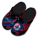 Washington Wizards Clogs – Custom Circuit Geometry Blue Black 1