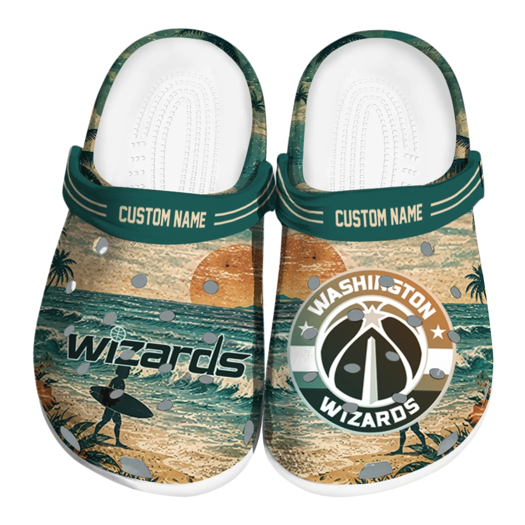 washington-wizards-clog-customized-wave-scene-fir-green-best-selling.webp washington wizards clog customized wave scene fir green best selling