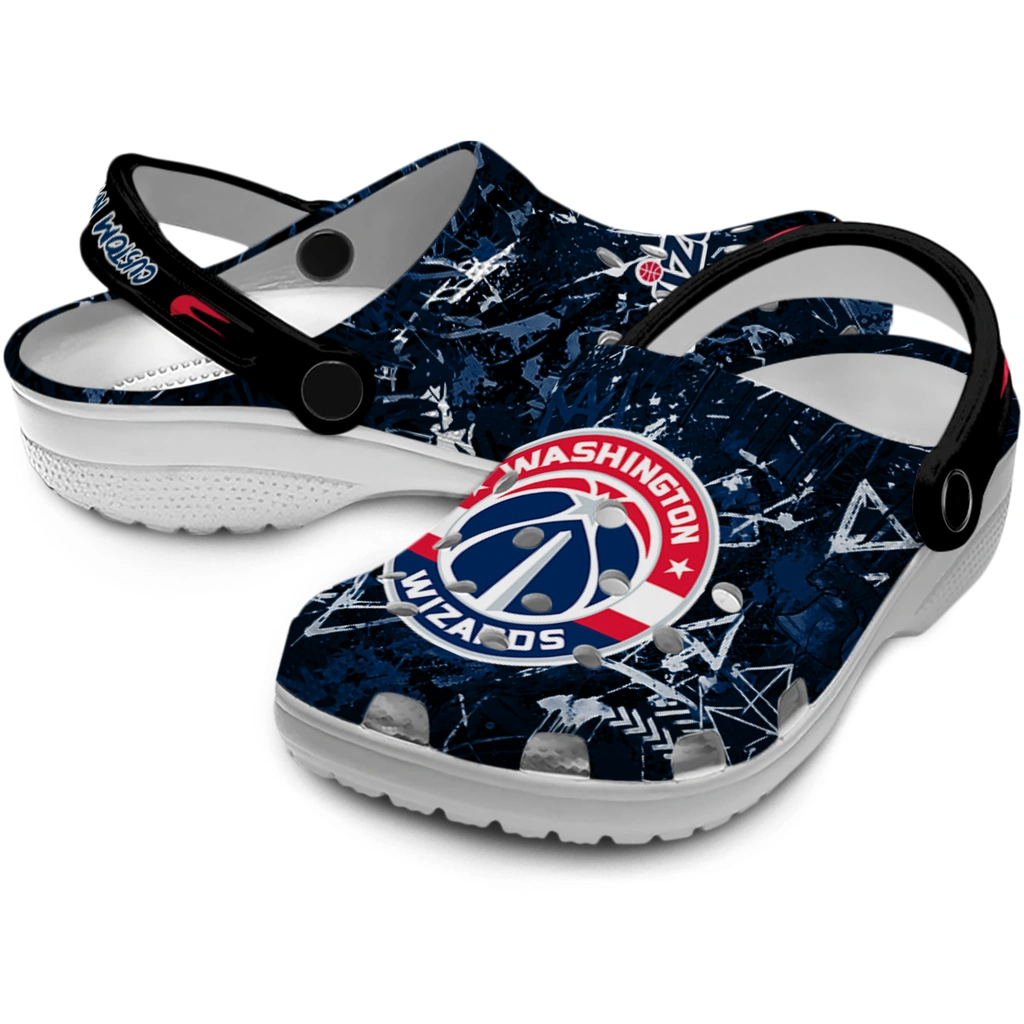 washington-wizards-clog-personalized-graffiti-burst-blue-black-high-quality.webp