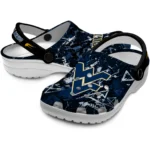 west-virginia-mountaineers-clog-custom-graffiti-burst-blue-black-best-selling.webp