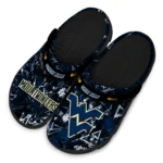 west-virginia-mountaineers-clog-custom-graffiti-burst-blue-black-best-selling.webp