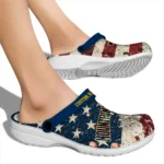west-virginia-mountaineers-clog-customized-distressed-stripes-blue-red-blue-best-selling.webp