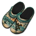 west-virginia-mountaineers-clog-personalized-wave-scene-fir-green-best-selling.webp
