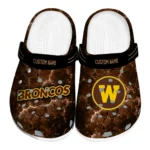 Western Michigan Broncos Clogs - Personalized Cracked Energy Brown Black 1 western-michigan-broncos-clog-personalized-cracked-energy-brown-black-best-selling.webp
