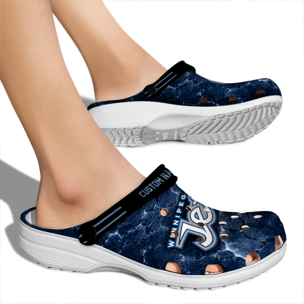 winnipeg-jets-clog-custom-cracked-energy-blue-black-fashion-forward.webp