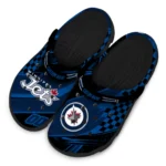 winnipeg-jets-clog-customized-checkered-streaks-blue-black-best-selling.webp
