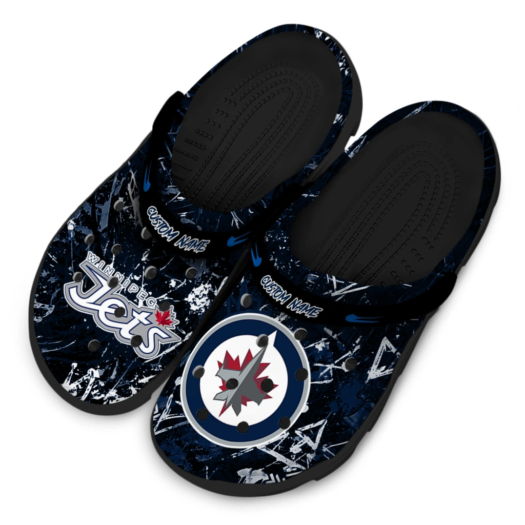 winnipeg-jets-clog-customized-graffiti-burst-blue-black-latest-model.webp