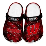 wisconsin-badgers-clog-personalized-circuit-geometry-red-black-best-selling.webp