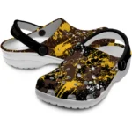 wyoming-cowboys-clog-custom-splatter-splash-brown-black-best-selling.webp