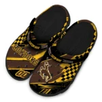 wyoming-cowboys-clog-customized-checkered-streaks-brown-black-best-selling.webp